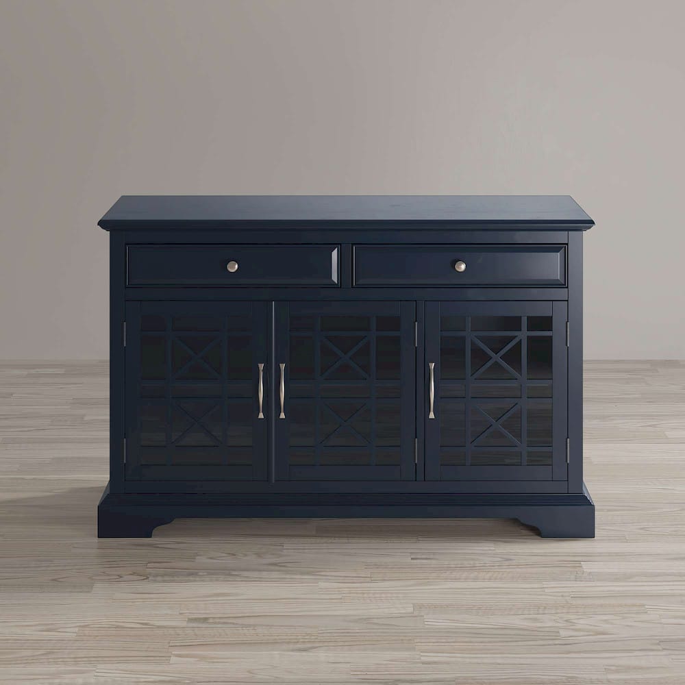 Jofran - Craftsman Navy Blue 50in Media Unit - 775-50_CLOSEOUT view 6