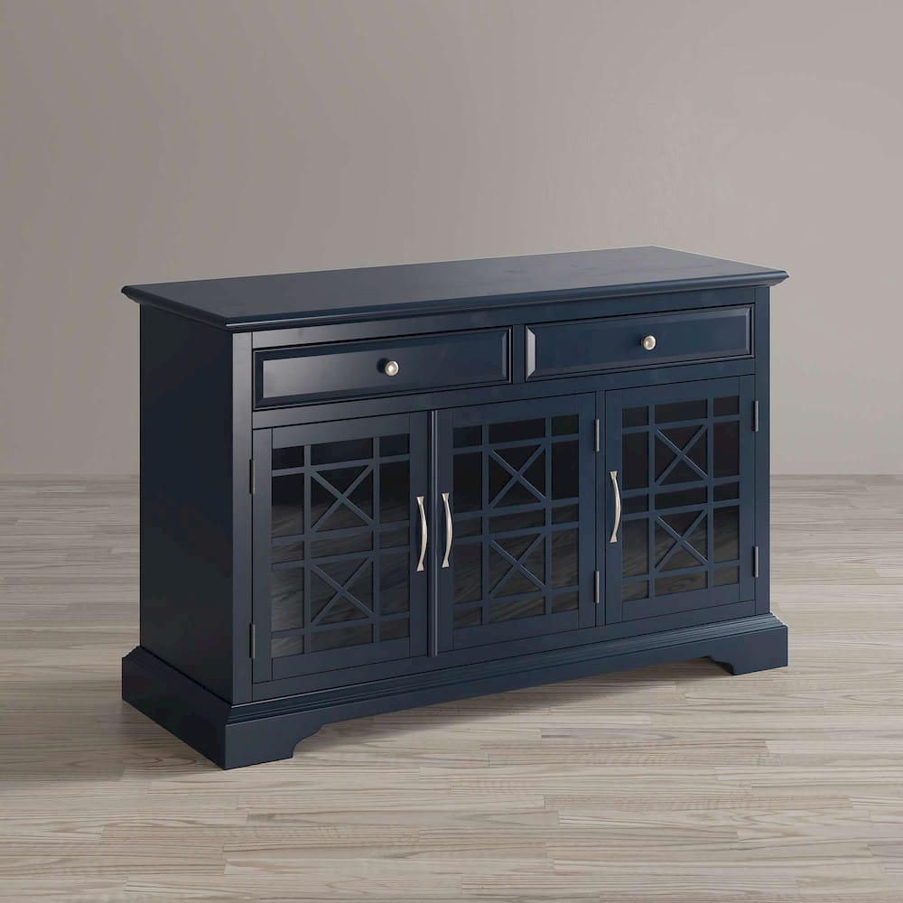 Jofran - Craftsman Navy Blue 50in Media Unit - 775-50_CLOSEOUT view 7