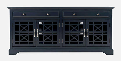 Jofran - Craftsman Navy Blue 70in Media Unit - 775-9_CLOSEOUT view 1