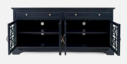 Jofran - Craftsman Navy Blue 70in Media Unit - 775-9_CLOSEOUT view 5