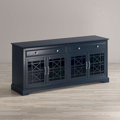 Jofran - Craftsman Navy Blue 70in Media Unit - 775-9_CLOSEOUT view 7
