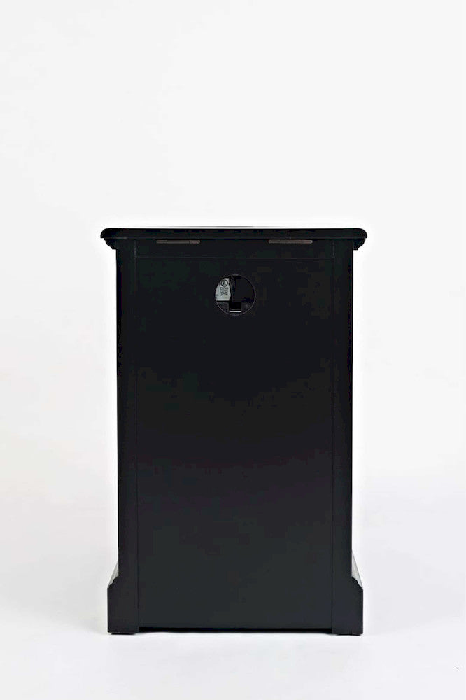 Jofran - Craftsman Poer Chairside Table in Antique Black - 275-22 view 4