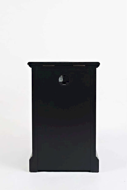 Jofran - Craftsman Poer Chairside Table in Antique Black - 275-22 view 4