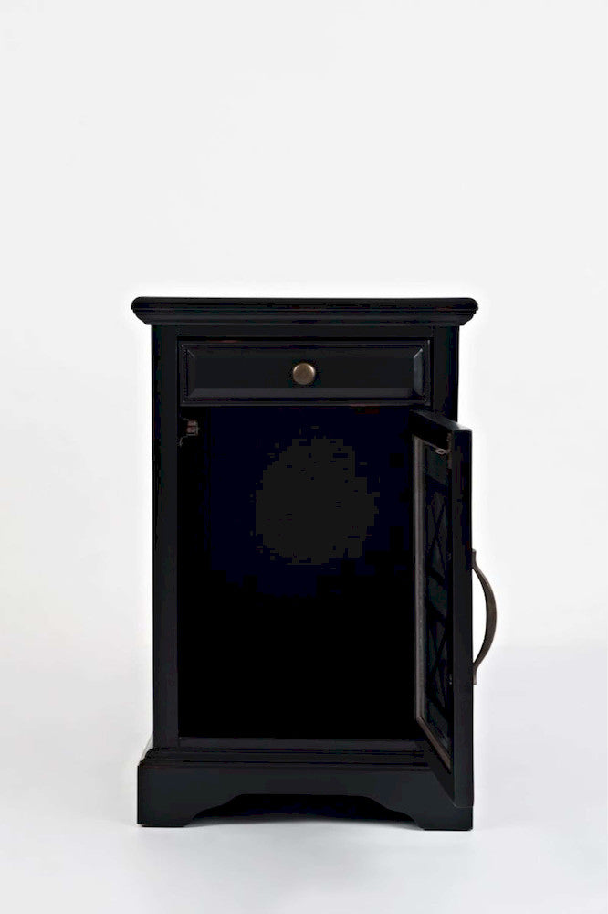 Jofran - Craftsman Poer Chairside Table in Antique Black - 275-22 view 6