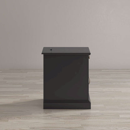Jofran - Craftsman Poer Chairside Table in Antique Black - 275-22 view 9