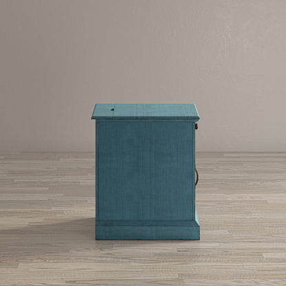 Jofran - Craftsman Poer Chairside Table in Antique Blue - 175-22 view 10