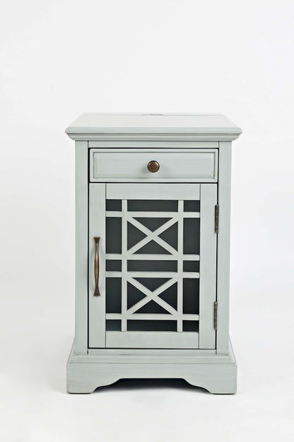 Jofran - Craftsman Poer Chairside Table in Earl Grey - 375-22 view 1