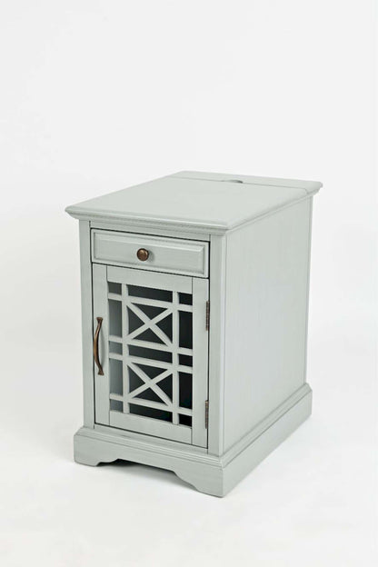 Jofran - Craftsman Poer Chairside Table in Earl Grey - 375-22 view 2