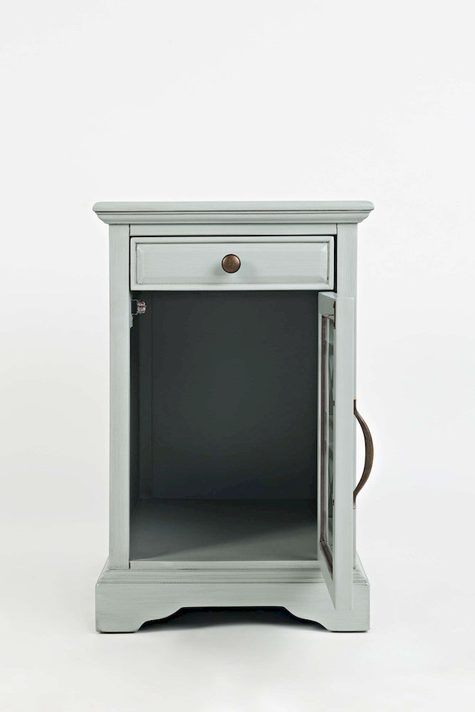 Jofran - Craftsman Poer Chairside Table in Earl Grey - 375-22 view 5