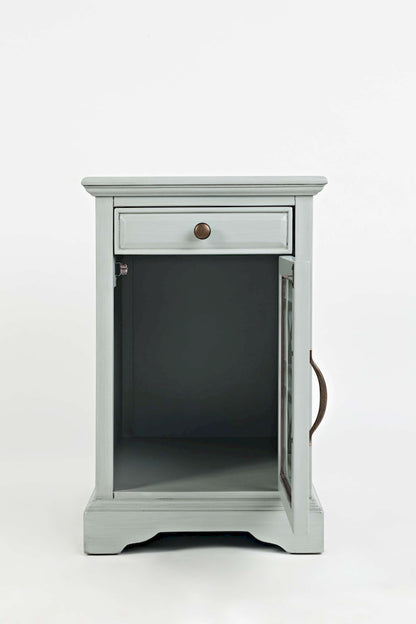 Jofran - Craftsman Poer Chairside Table in Earl Grey - 375-22 view 5