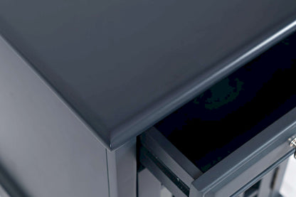 Jofran - Craftsman Poer Chairside Table in Navy - 775-22 view 11