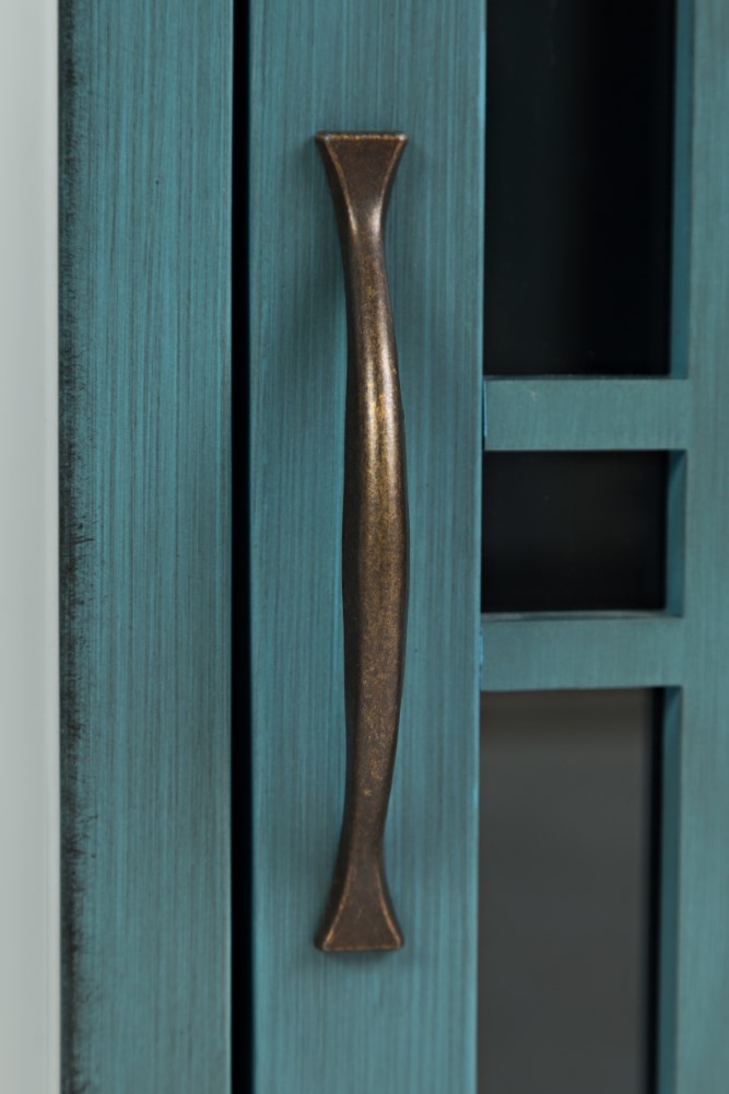 Jofran - Craftsman Poer Chairside Table in Antique Blue - 175-22 veiw 6