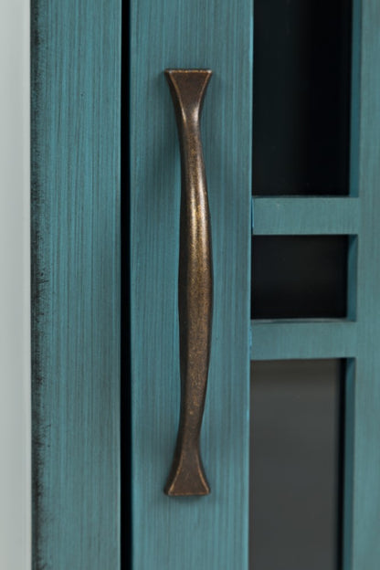 Jofran - Craftsman Poer Chairside Table in Antique Blue - 175-22 veiw 6