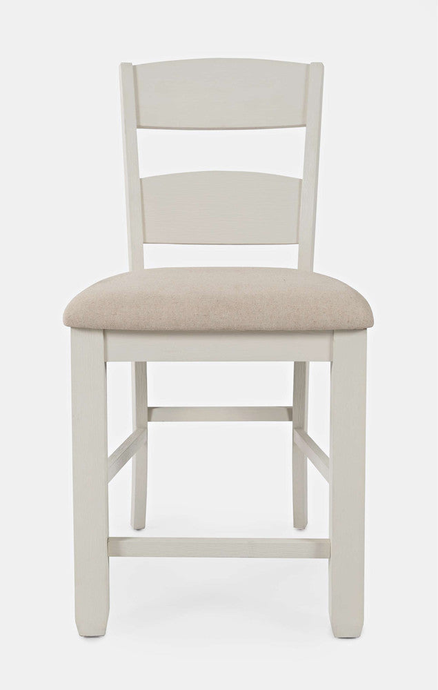 Jofran - Dana Point Upholstered Ladderback Stool (Set of 2) - 1968-BS140KD view 1