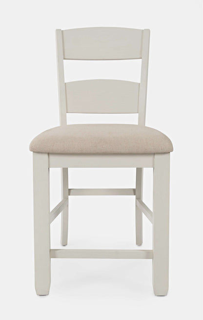 Jofran - Dana Point Upholstered Ladderback Stool (Set of 2) - 1968-BS140KD view 1