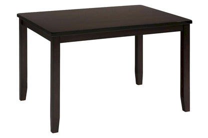 Jofran - Dark Rustic Prairie 5-Pack- Table and 4 Faux Leather Chairs - 922 view 3