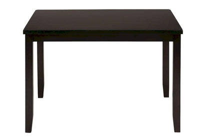 Jofran - Dark Rustic Prairie 5-Pack- Table and 4 Faux Leather Chairs - 922 view 5