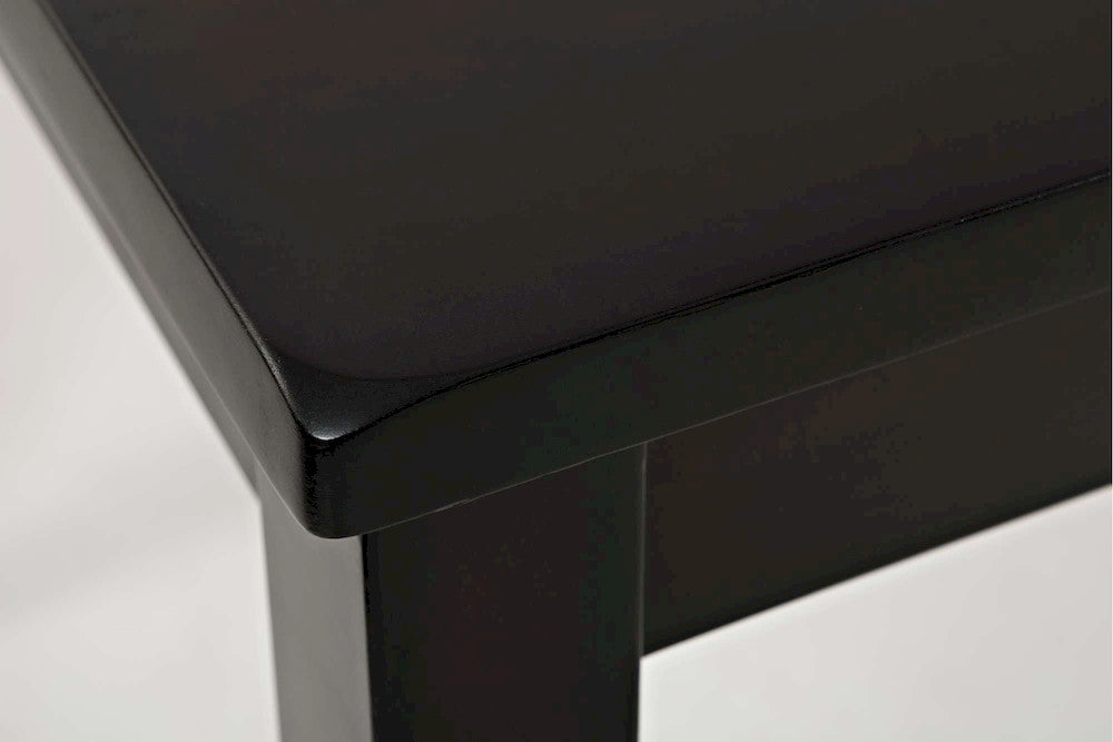 Jofran - Dark Rustic Prairie Counter Height Table and Four Faux Leather Stools - 923 view 8