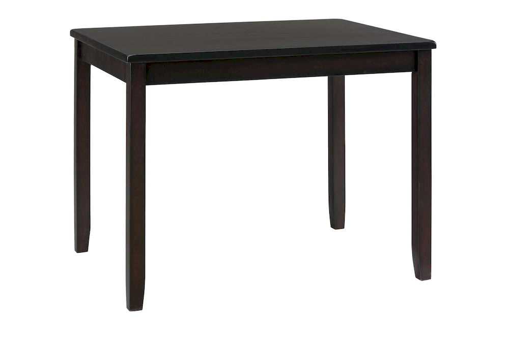Jofran - Dark Rustic Prairie Counter Height Table and Four Faux Leather Stools - 923 view 10