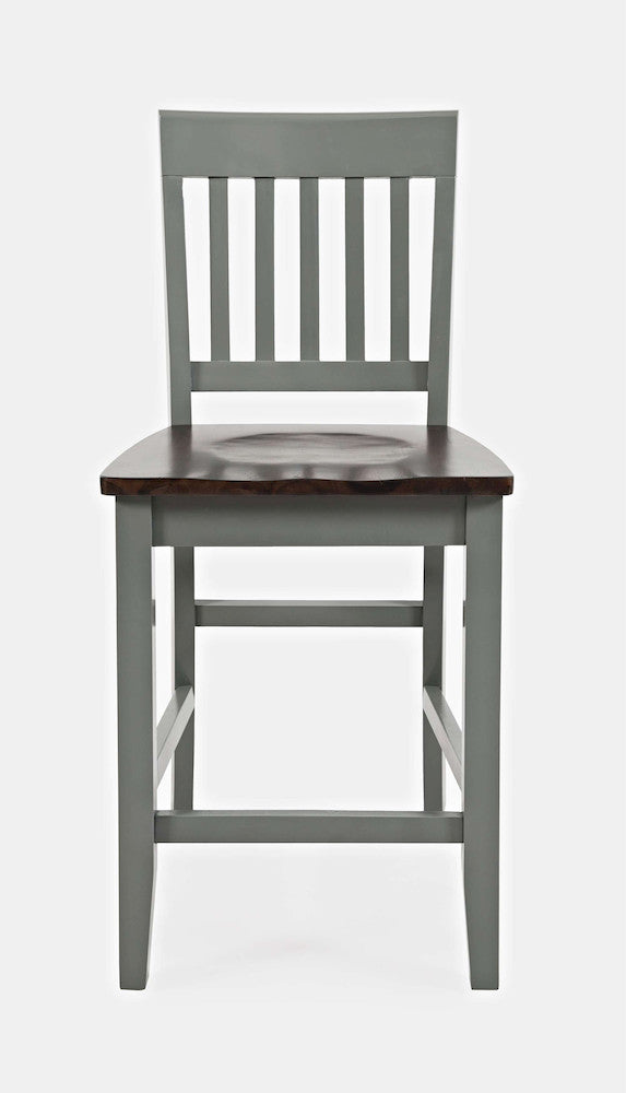 Jofran - Decatur Lane Counter Stool in Autumn brown/Grey (Set of 2) - 1836-BS393KD view 1
