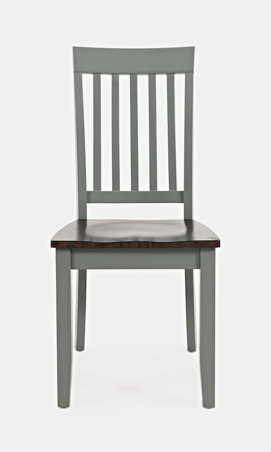 Jofran - Decatur Lane Dining Chair in Autumn brown/Grey (Set of 2) - 1835-393KD view 1