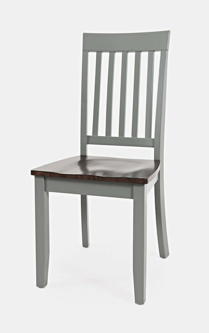 Jofran - Decatur Lane Dining Chair in Autumn brown/Grey (Set of 2) - 1835-393KD view 3