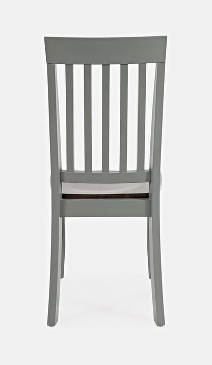 Jofran - Decatur Lane Dining Chair in Autumn brown/Grey (Set of 2) - 1835-393KD view 4