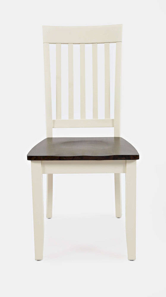 Jofran - Decatur Lane Dining Chair in Autumn brown/white (Set of 2) - 1825-393KD view 1