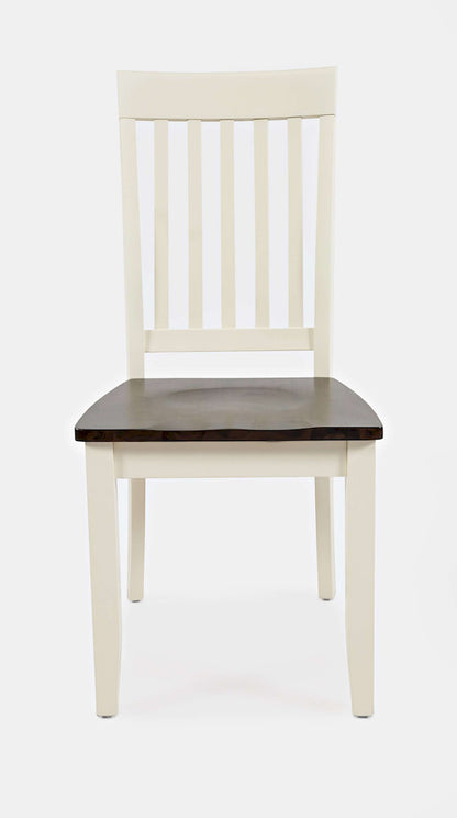 Jofran - Decatur Lane Dining Chair in Autumn brown/white (Set of 2) - 1825-393KD view 1