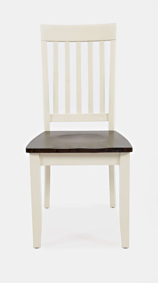Jofran - Decatur Lane Dining Chair in Autumn brown/white (Set of 2) - 1825-393KD view 1