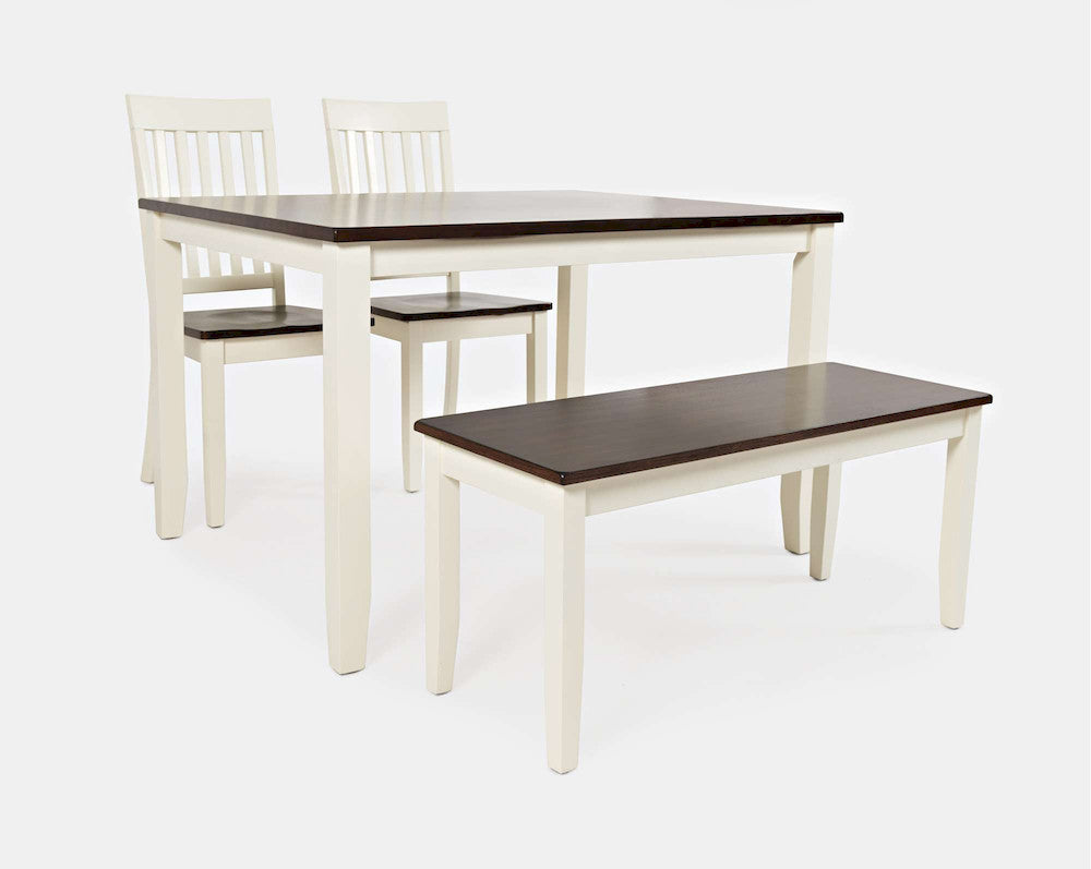 Jofran - Decatur Lane Farmhouse 4 Piece Solid Wood Dining Set - 1825 view 1