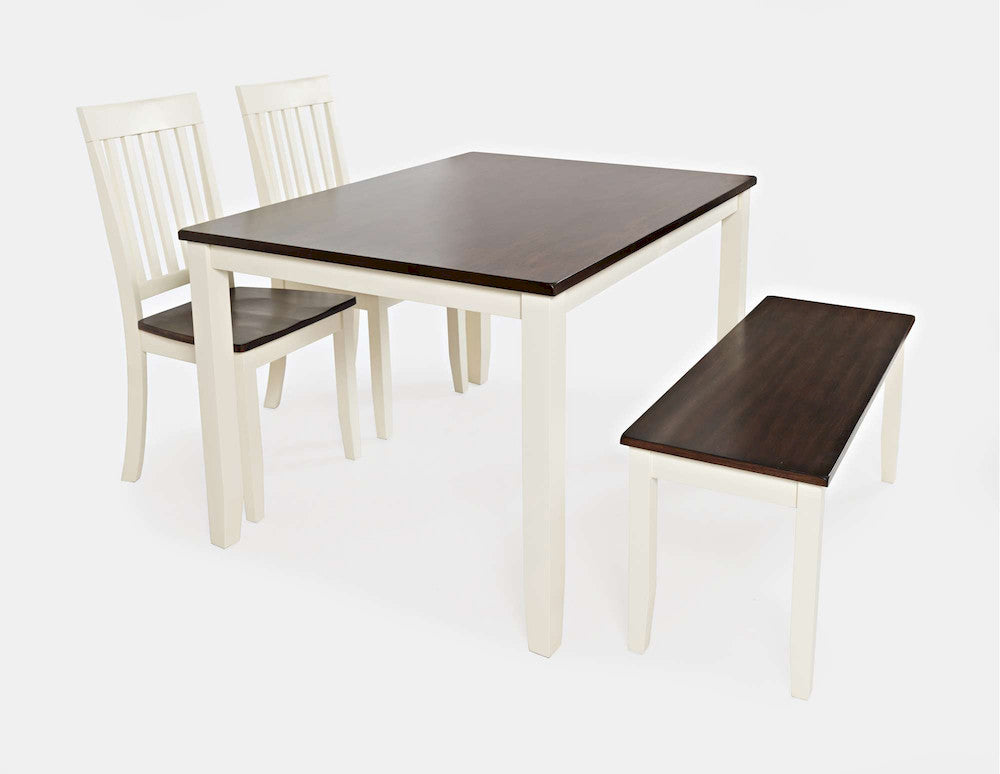 Jofran - Decatur Lane Farmhouse 4 Piece Solid Wood Dining Set - 1825 view 4