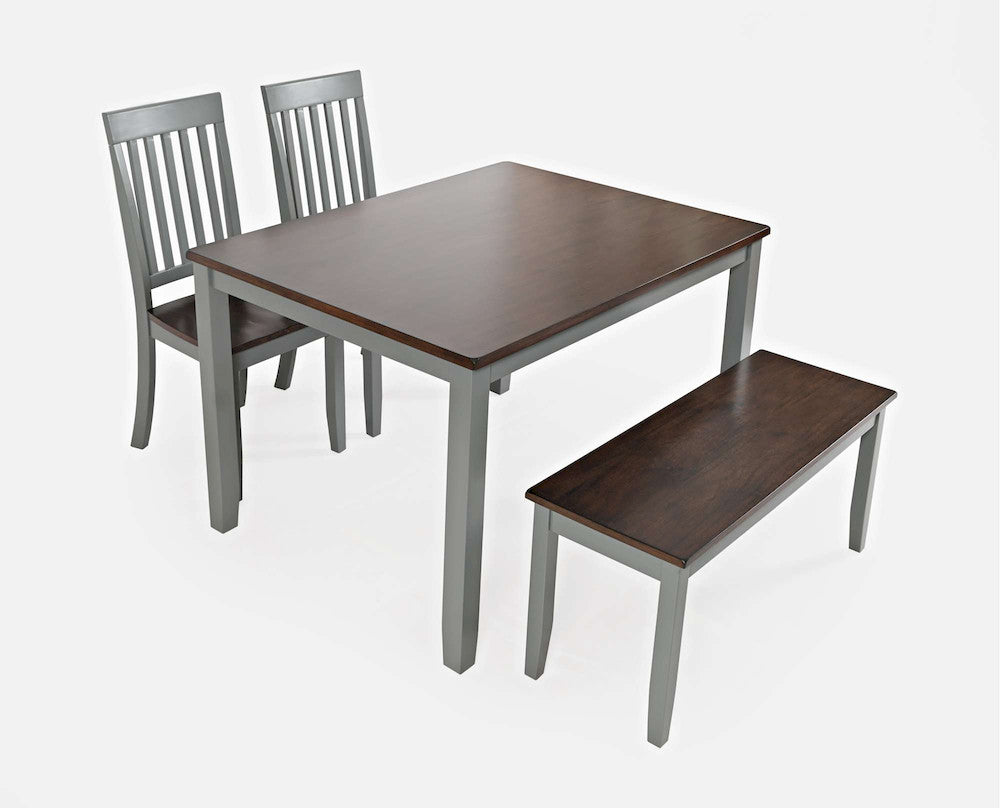 Jofran - Decatur Lane Farmhouse 4 Piece Solid Wood Dining Set - 1835 view 1