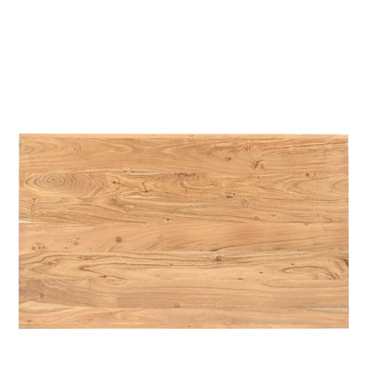 Jofran - Dev Modern 44 Inch Mitered Angle Solid Wood Coffee Table with Storage Shelf - 2346-1 view 9