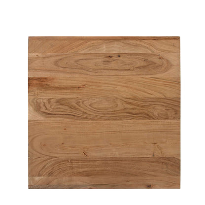 Jofran - Dev Modern Mitered Angle Solid Wood End Table with Storage Shelf - 2346-3 view 9
