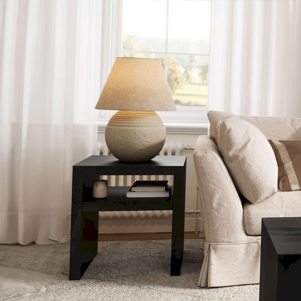 Jofran - Dev Modern Mitered Angle Solid Wood End Table with Storage Shelf - 2347-3 view 10