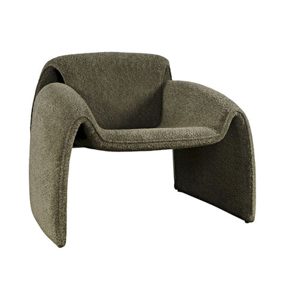 Jofran - Dolce Mid-Century Modern Bent Angle Upholstered Accent Chair - DOLCE-CH-FOR view 2