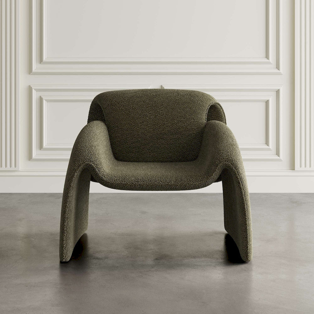 Jofran - Dolce Mid-Century Modern Bent Angle Upholstered Accent Chair - DOLCE-CH-FOR view 4
