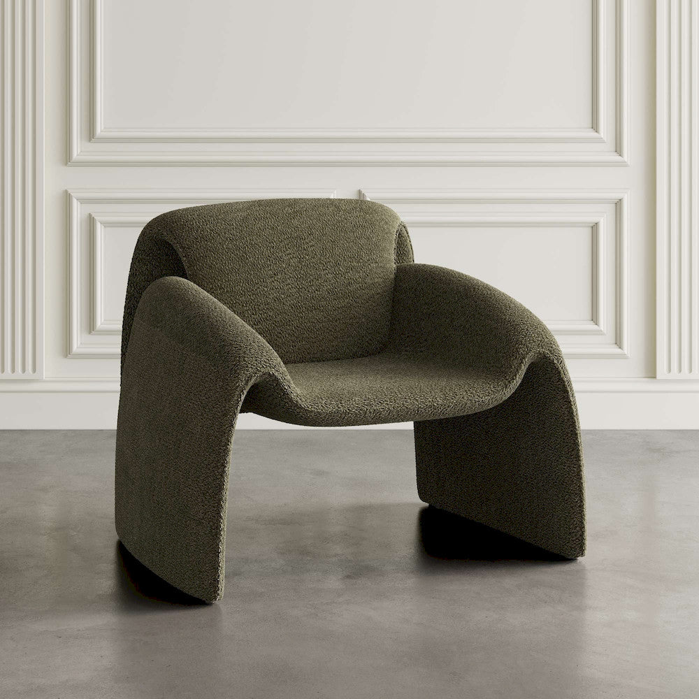 Jofran - Dolce Mid-Century Modern Bent Angle Upholstered Accent Chair - DOLCE-CH-FOR view 5