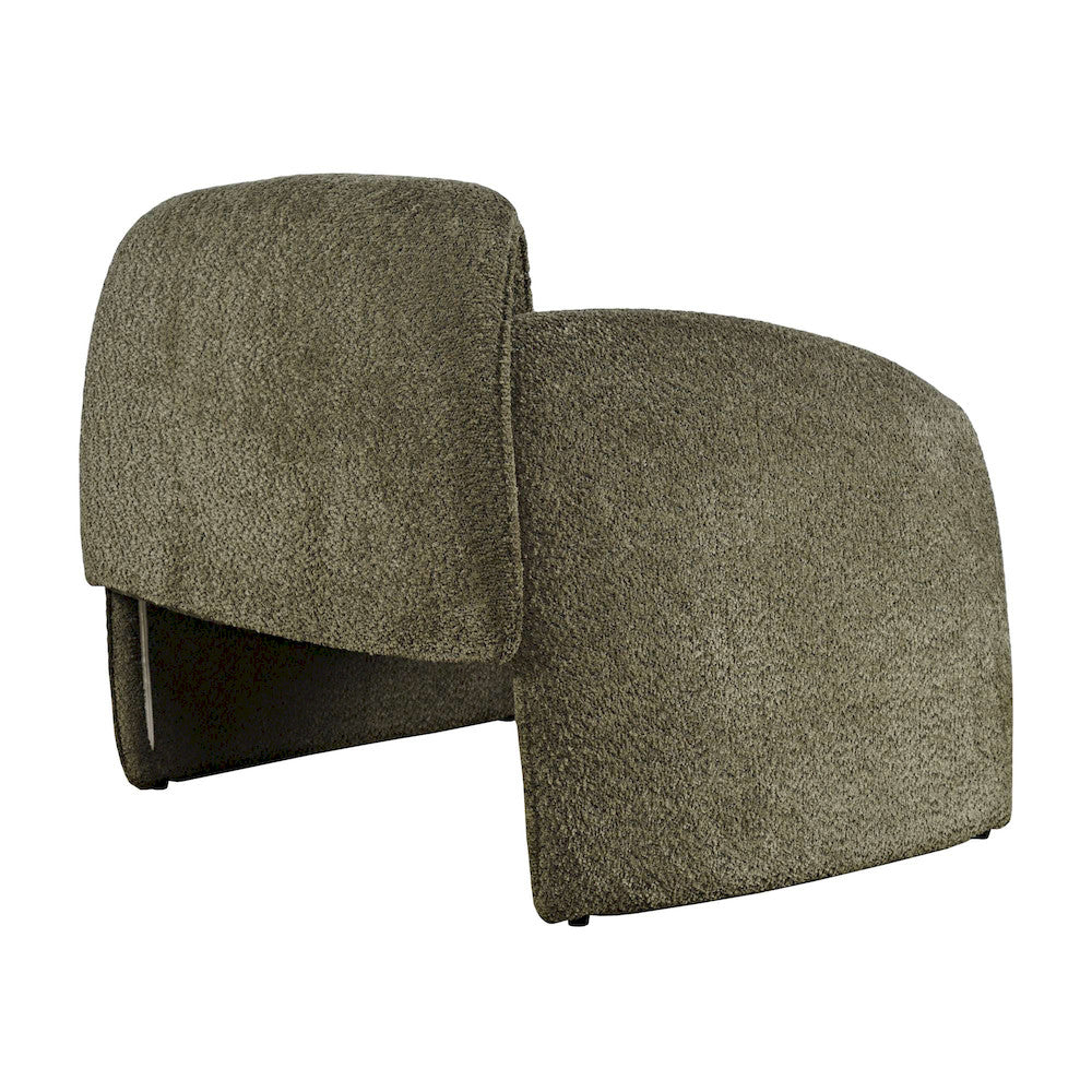 Jofran - Dolce Mid-Century Modern Bent Angle Upholstered Accent Chair - DOLCE-CH-FOR view 7
