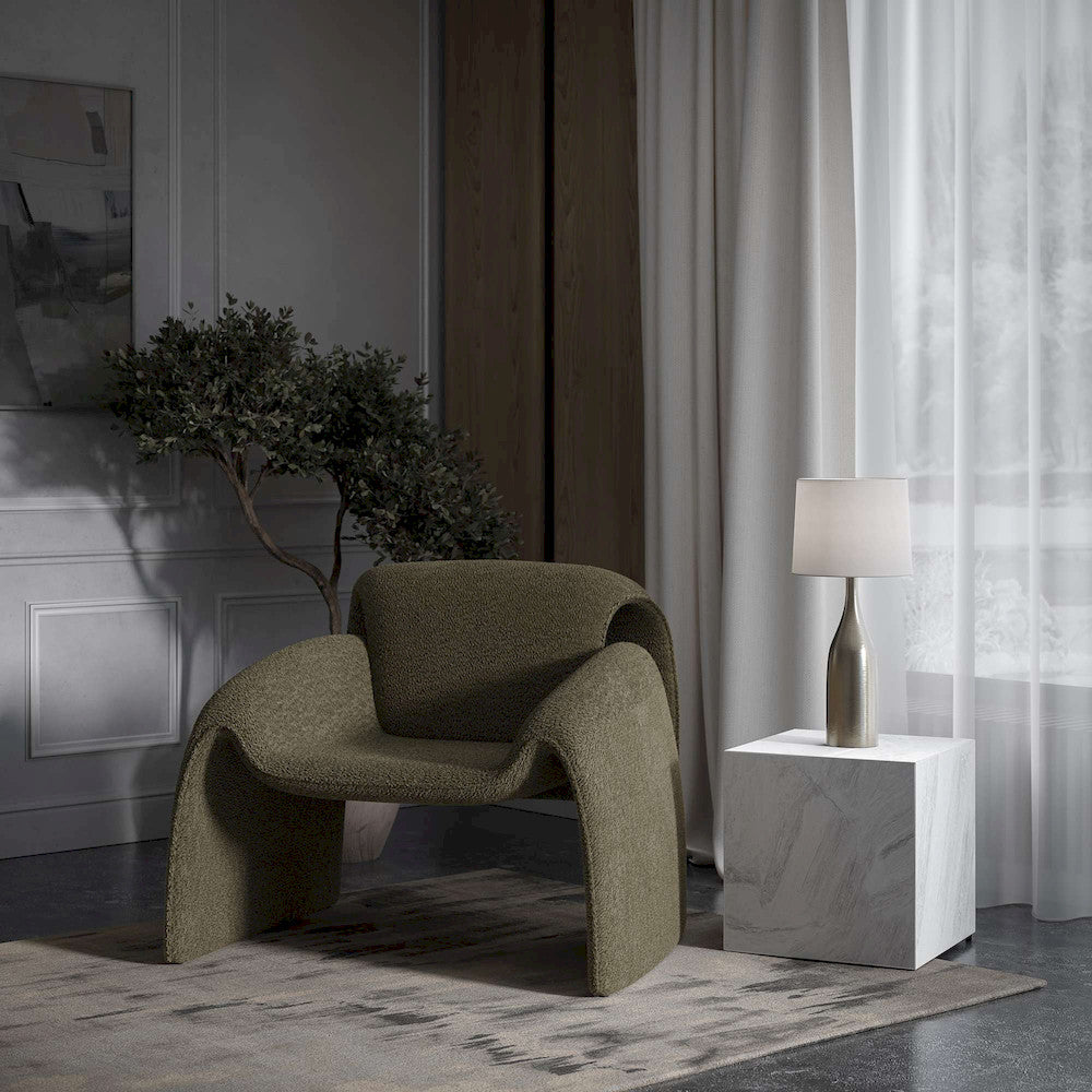 Jofran - Dolce Mid-Century Modern Bent Angle Upholstered Accent Chair - DOLCE-CH-FOR view 9