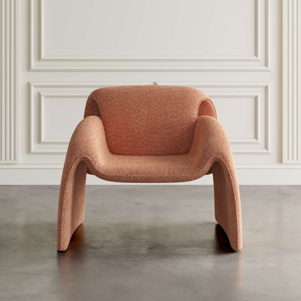 Jofran - Dolce Mid-Century Modern Bent Angle Upholstered Accent Chair - DOLCE-CH-SNA view 4