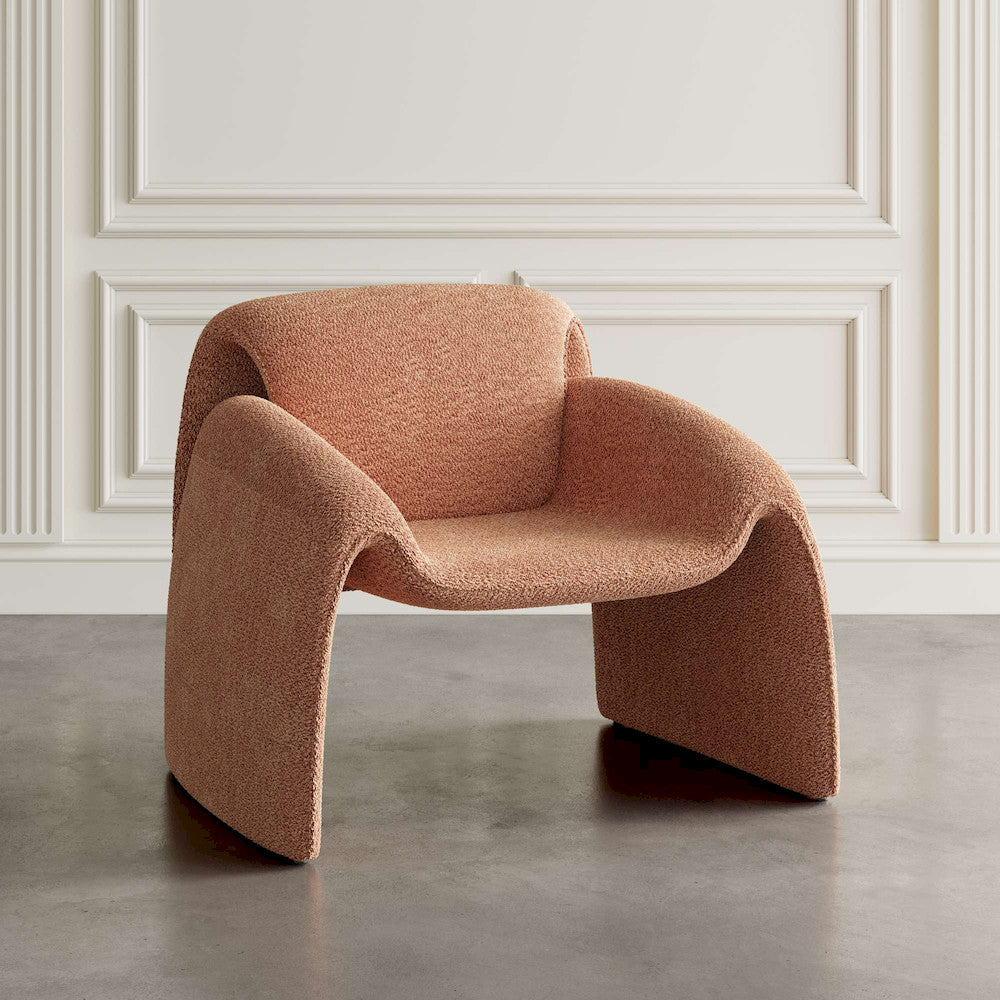 Jofran - Dolce Mid-Century Modern Bent Angle Upholstered Accent Chair - DOLCE-CH-SNA view 5