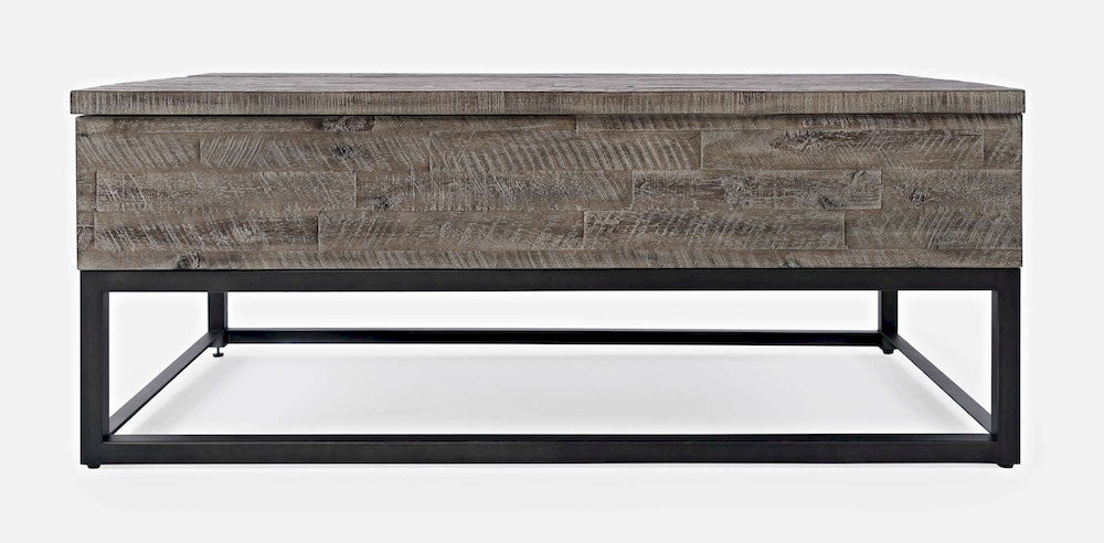 Jofran - East Hampton Lift-Top Coffee Table - Distressed Grey - 1860-5 view 1