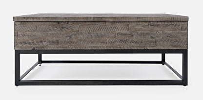 Jofran - East Hampton Lift-Top Coffee Table - Distressed Grey - 1860-5 view 1