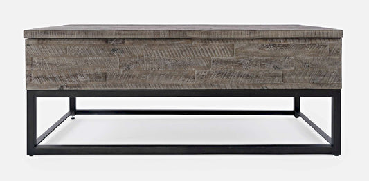 Jofran - East Hampton Lift-Top Coffee Table - Distressed Grey - 1860-5 view 1