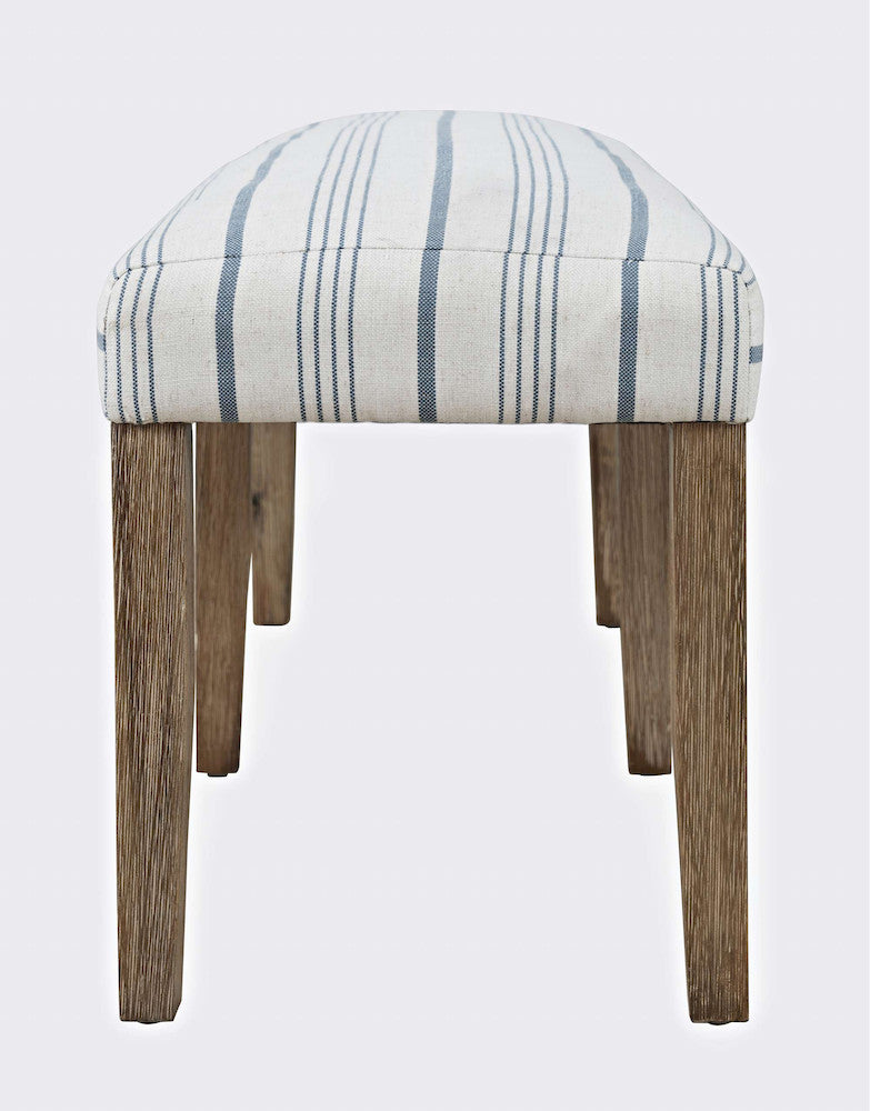 Jofran - Eastern Tides 46in Upholstered Coastal Dining Bench - 2148-46KD view 7