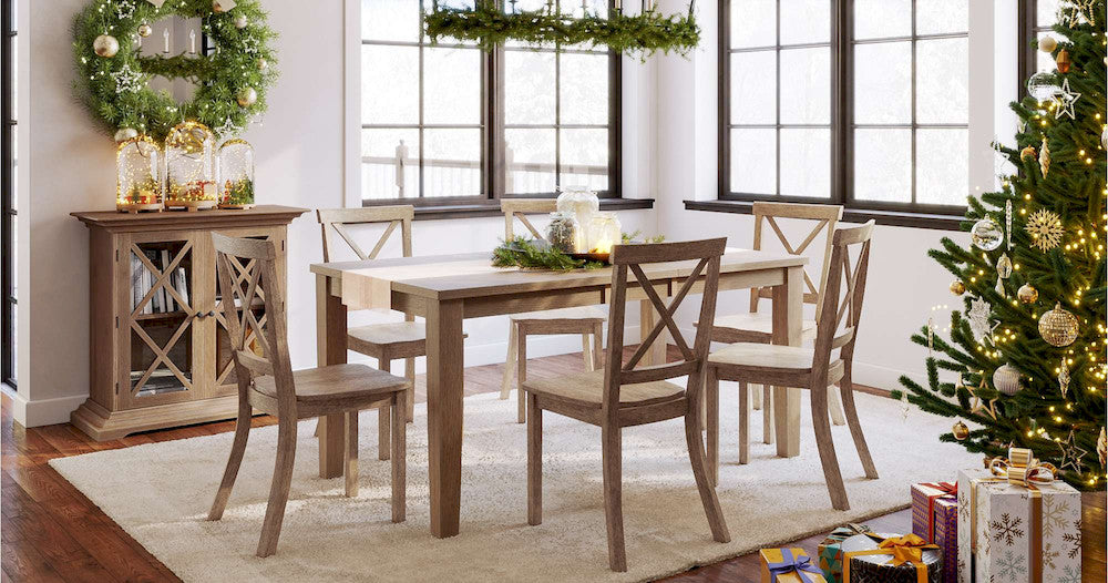 Jofran - Eastern Tides 66in Coastal Extendable Dining Table - 2148-66 view 5