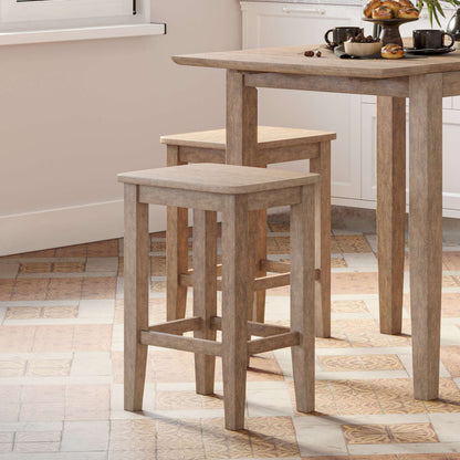 Jofran - Eastern Tides Coastal Backless Counter Barstool (Set of 2) - 2148-BS175KD view 8