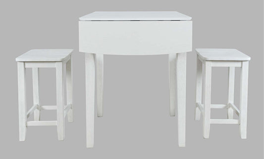 Jofran - Eastern Tides Three Piece Backless Counter Height Dining Set - 2146-48BS175KDKT view 1